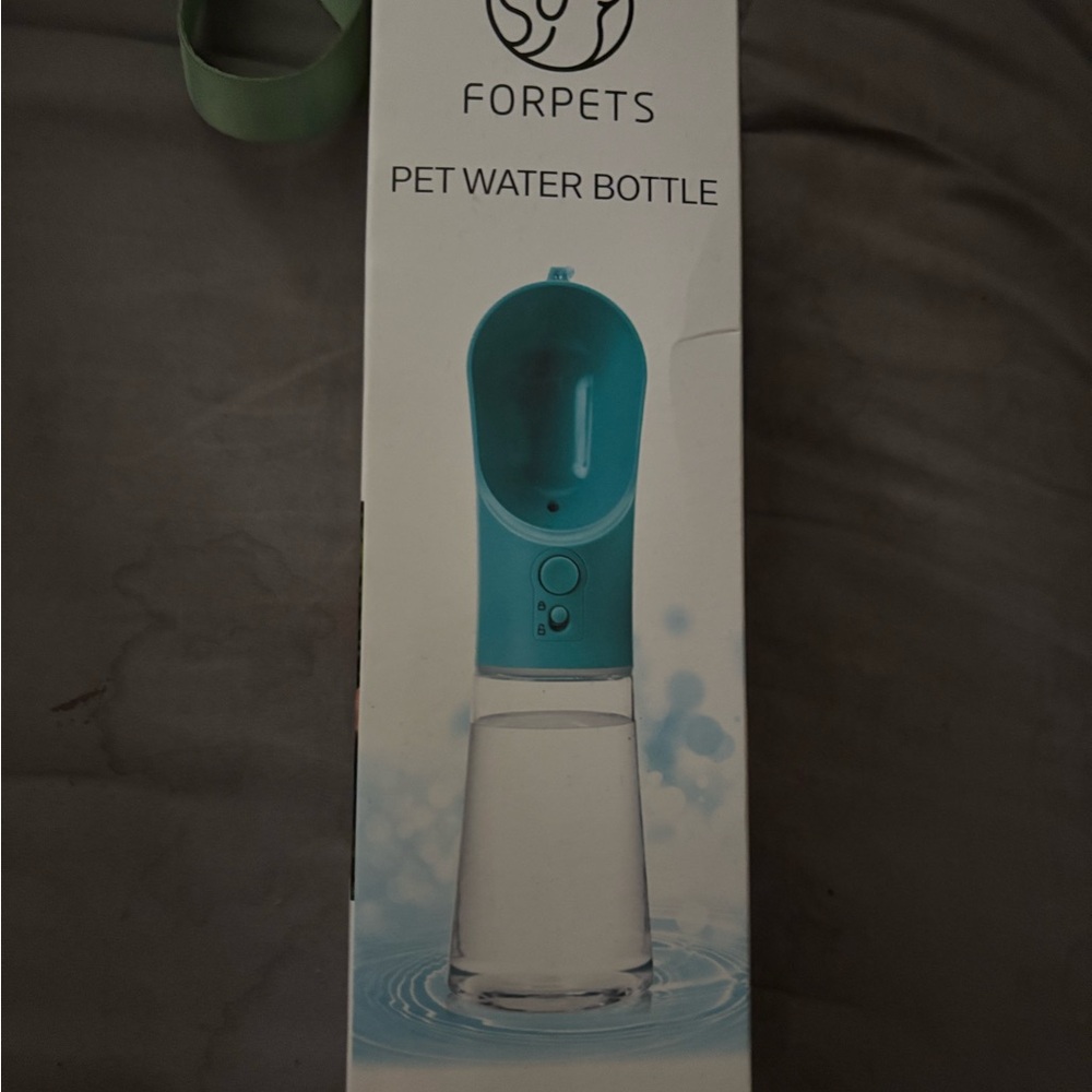 Forpets Teal Pet Water Bottle